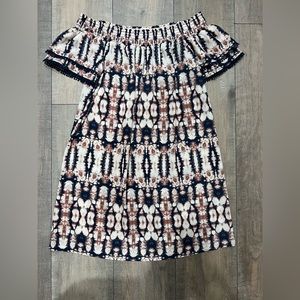 xhilaration off the shoulder dress size small